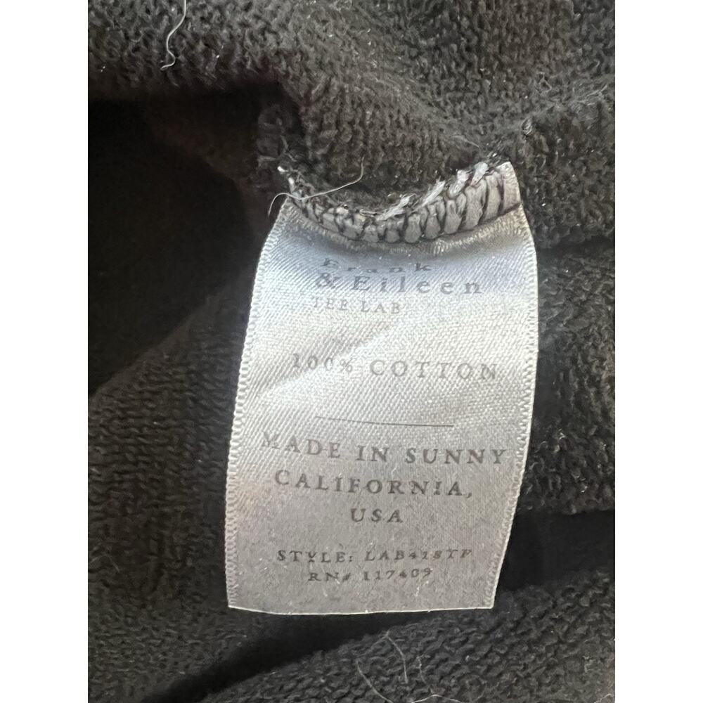 Frank & Eileen Izzie Sweatshirt Dress Funnel Neck Black Size M - Picture 5 of 7